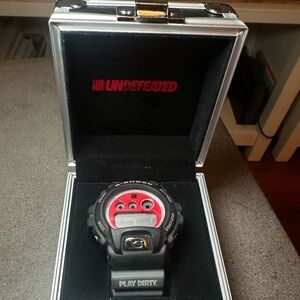 Casio G shock x Undefeated Play Dirty